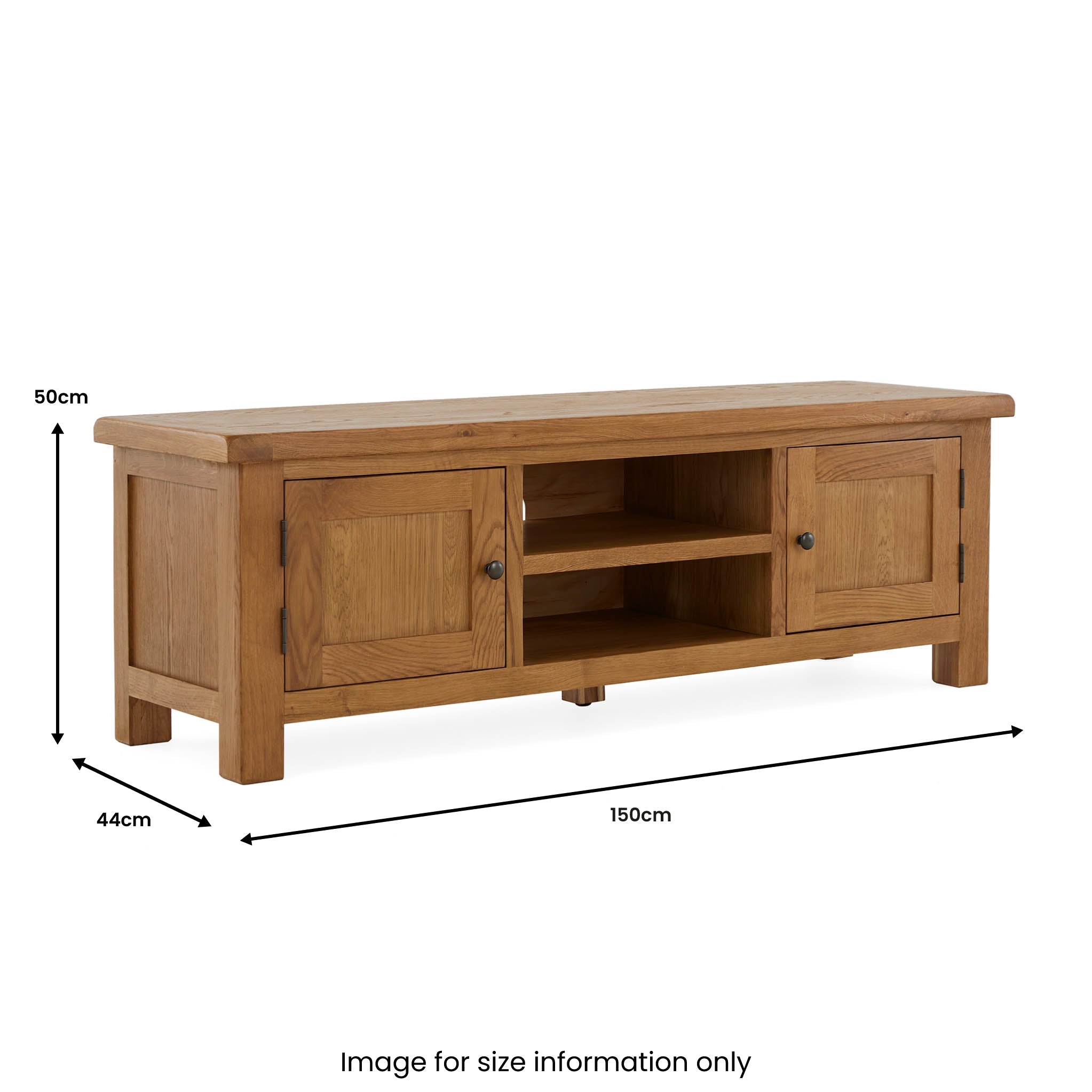 Zelah Oak 150cm TV Stand