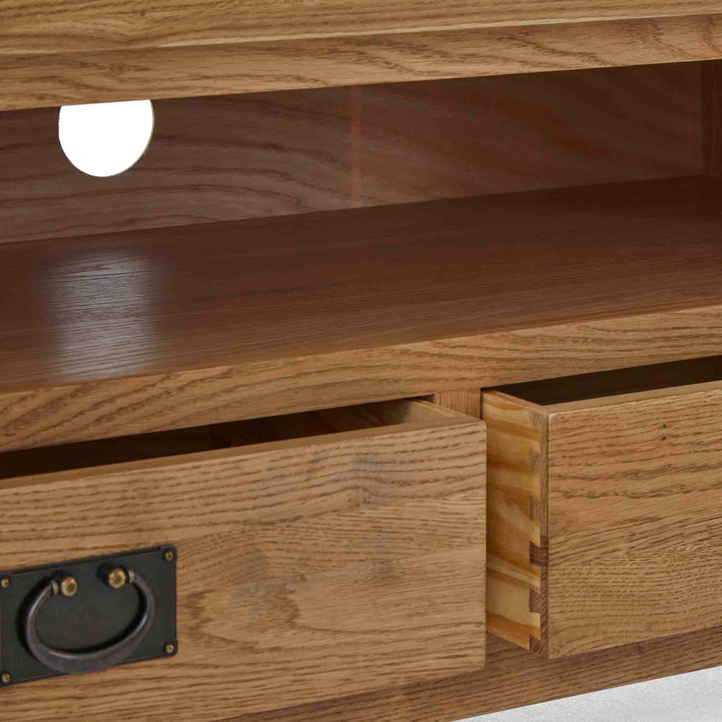 Zelah Oak Extra Wide TV Unit 200cm
