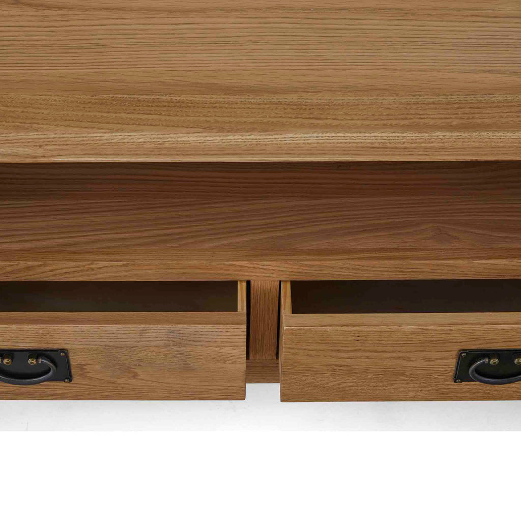 Zelah Oak Extra Wide TV Unit 200cm