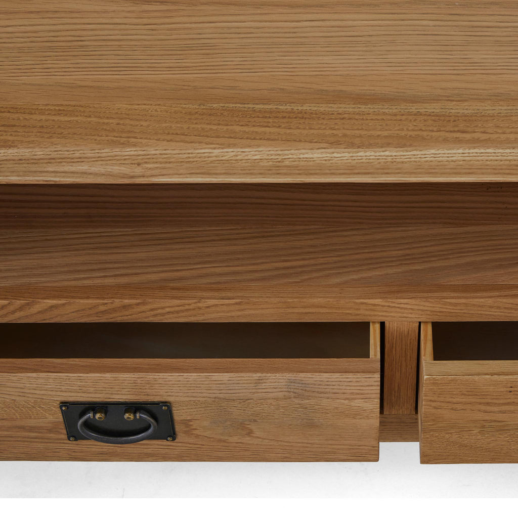 Zelah Oak Extra Wide TV Unit 200cm