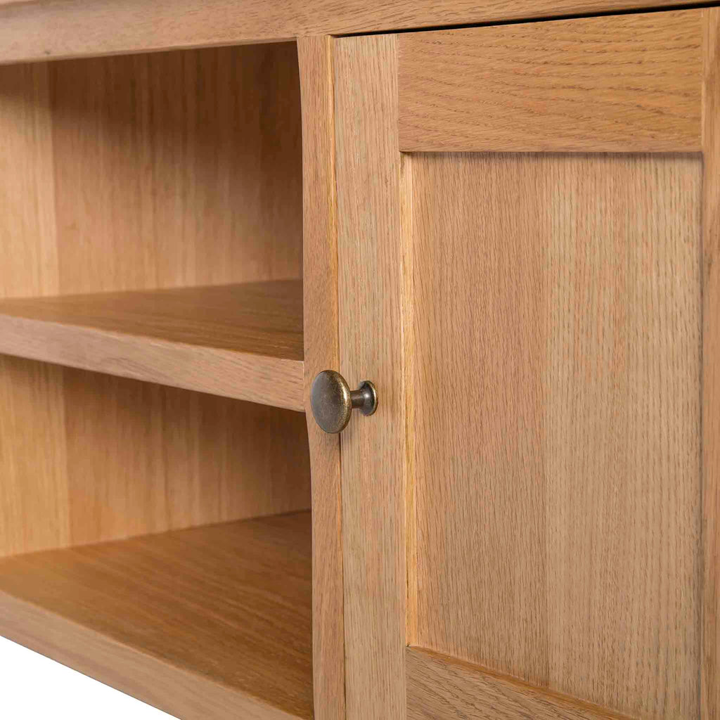 Surrey Oak 180cm Extra Wide TV Stand