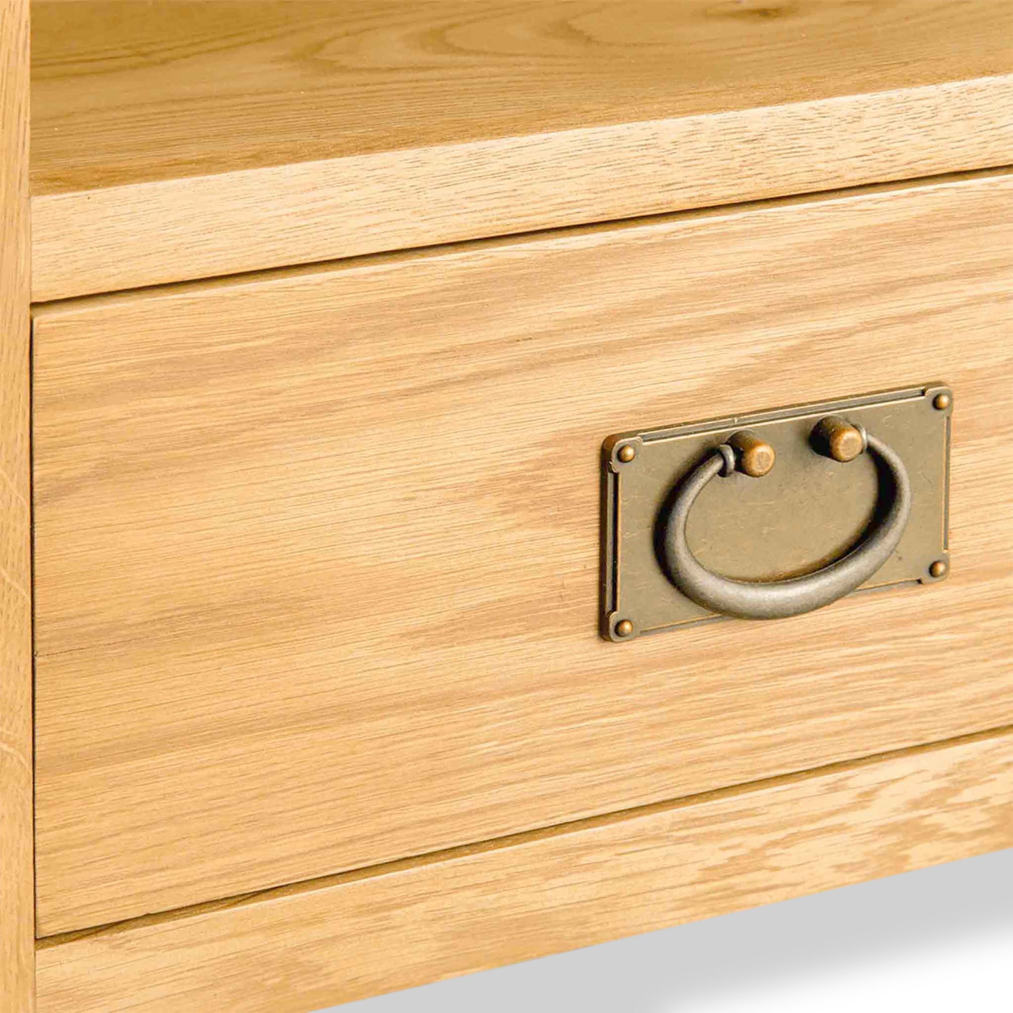 Surrey Oak Corner TV Stand
