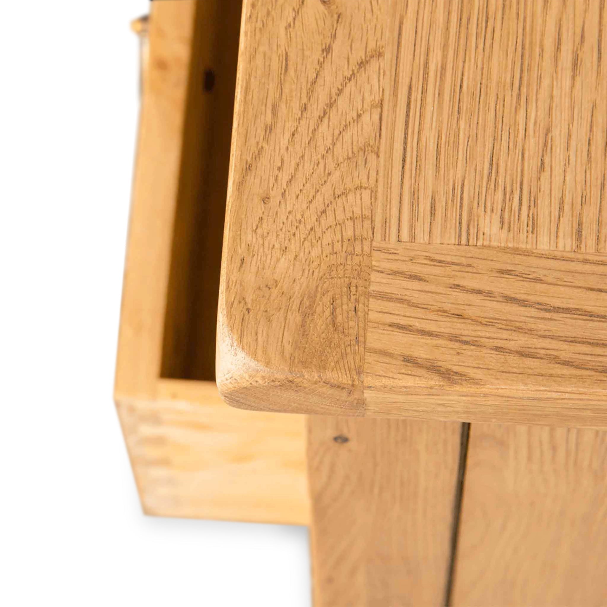 Surrey Oak Corner TV Stand