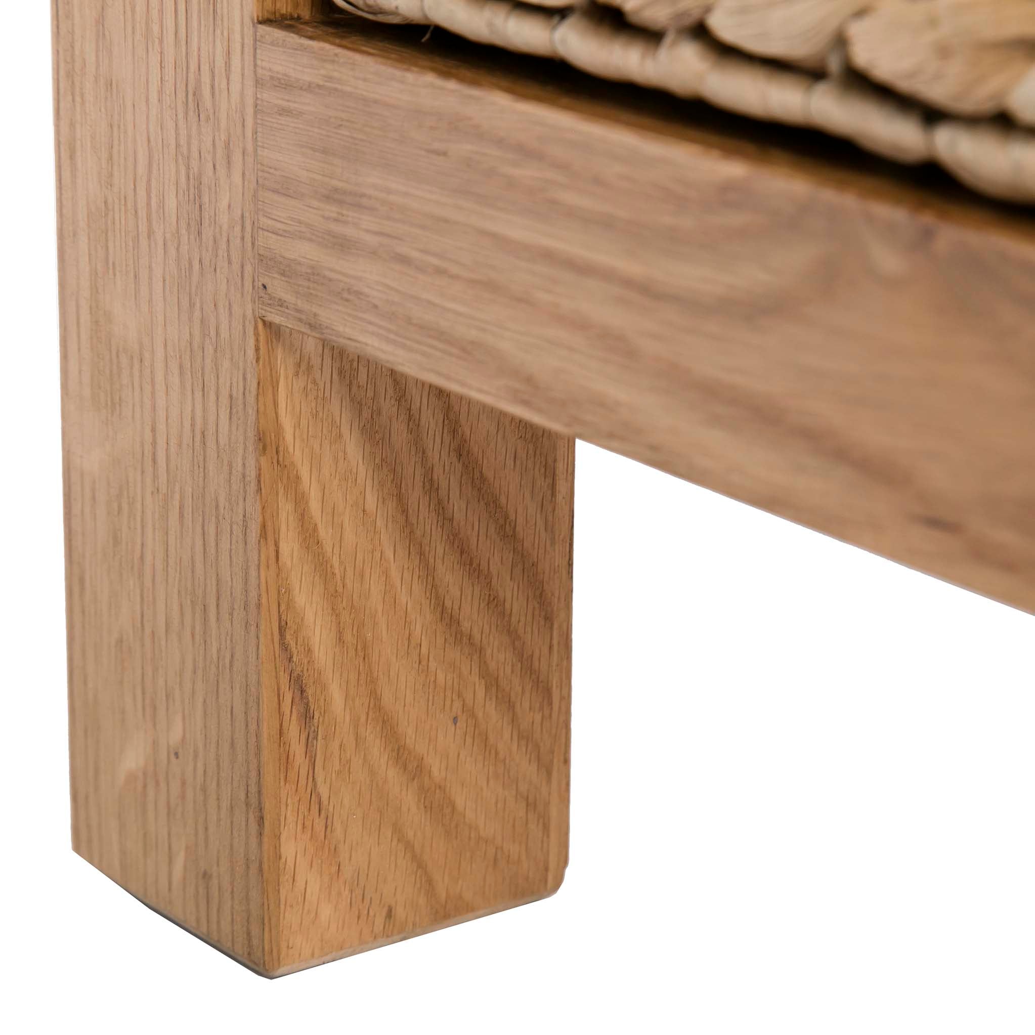 Surrey Oak Coffee Table with Baskets