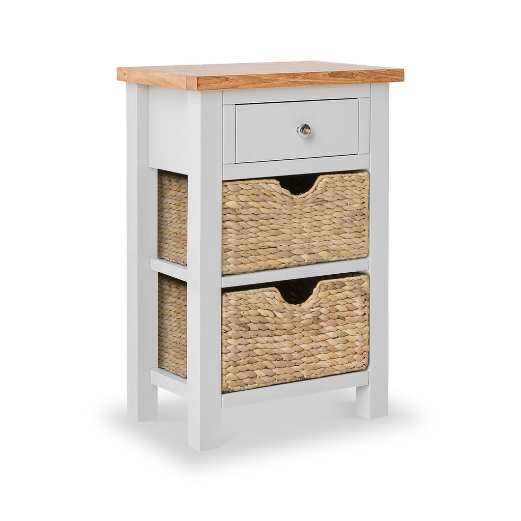 Farro Telephone Table with Baskets