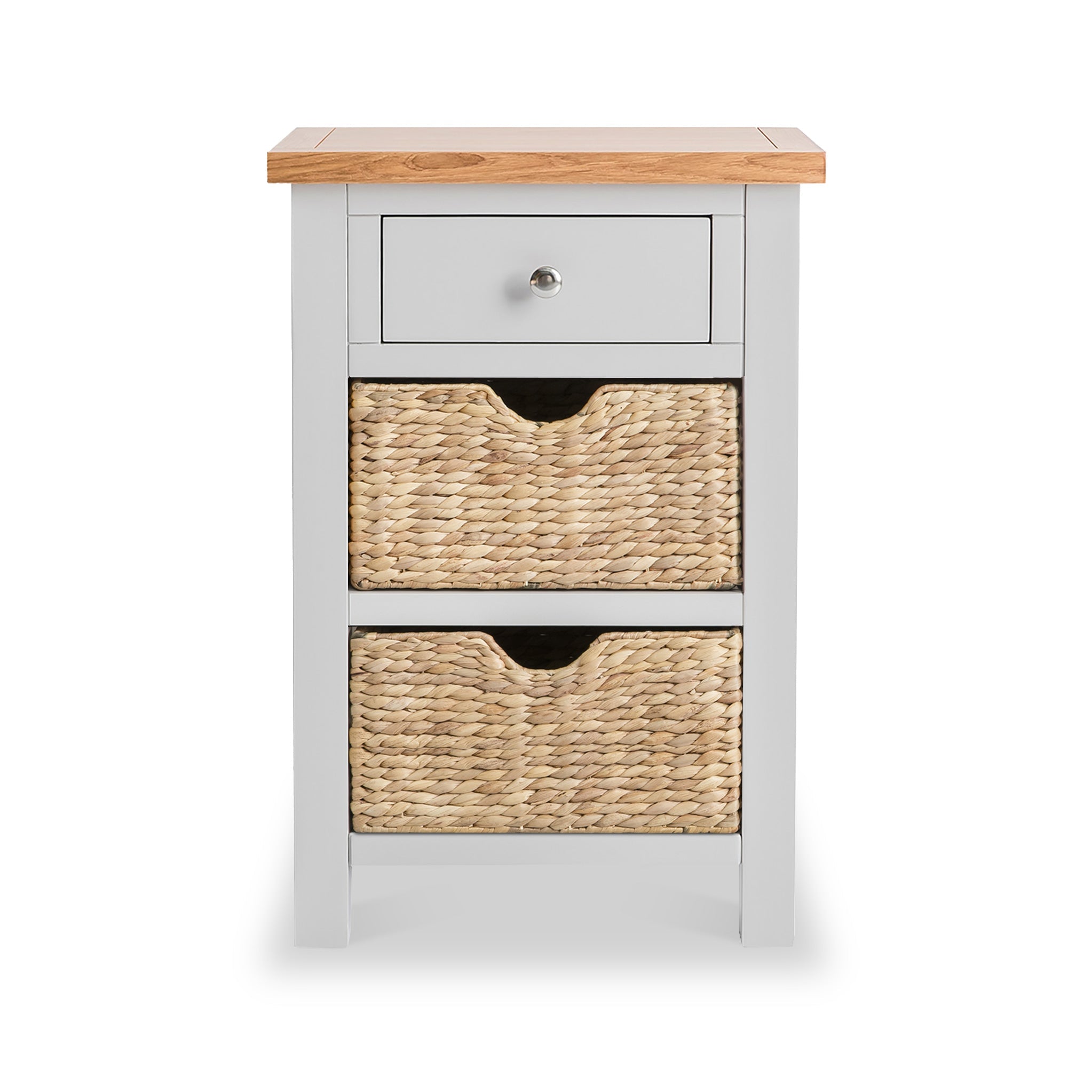Farro Telephone Table with Baskets