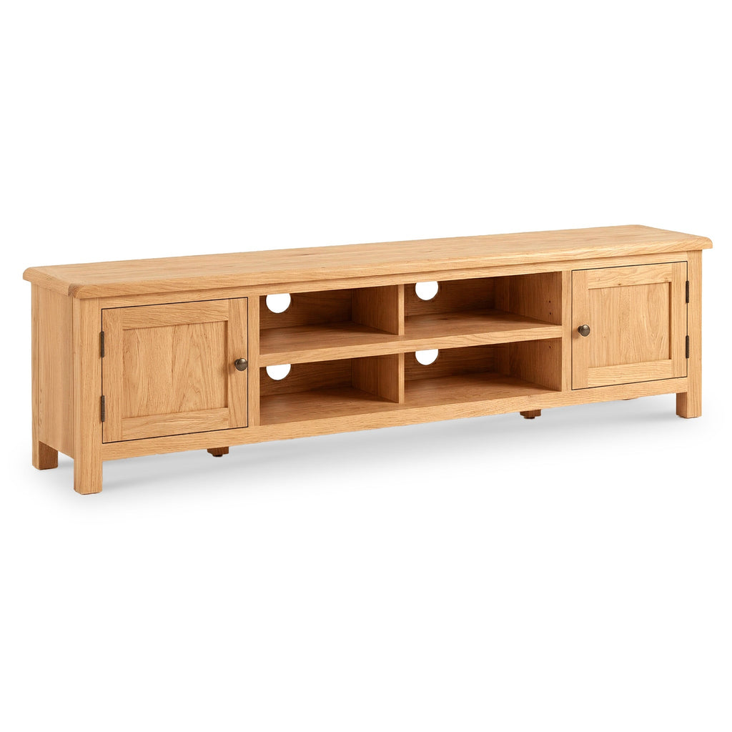 Surrey Oak 180cm Extra Wide TV Stand
