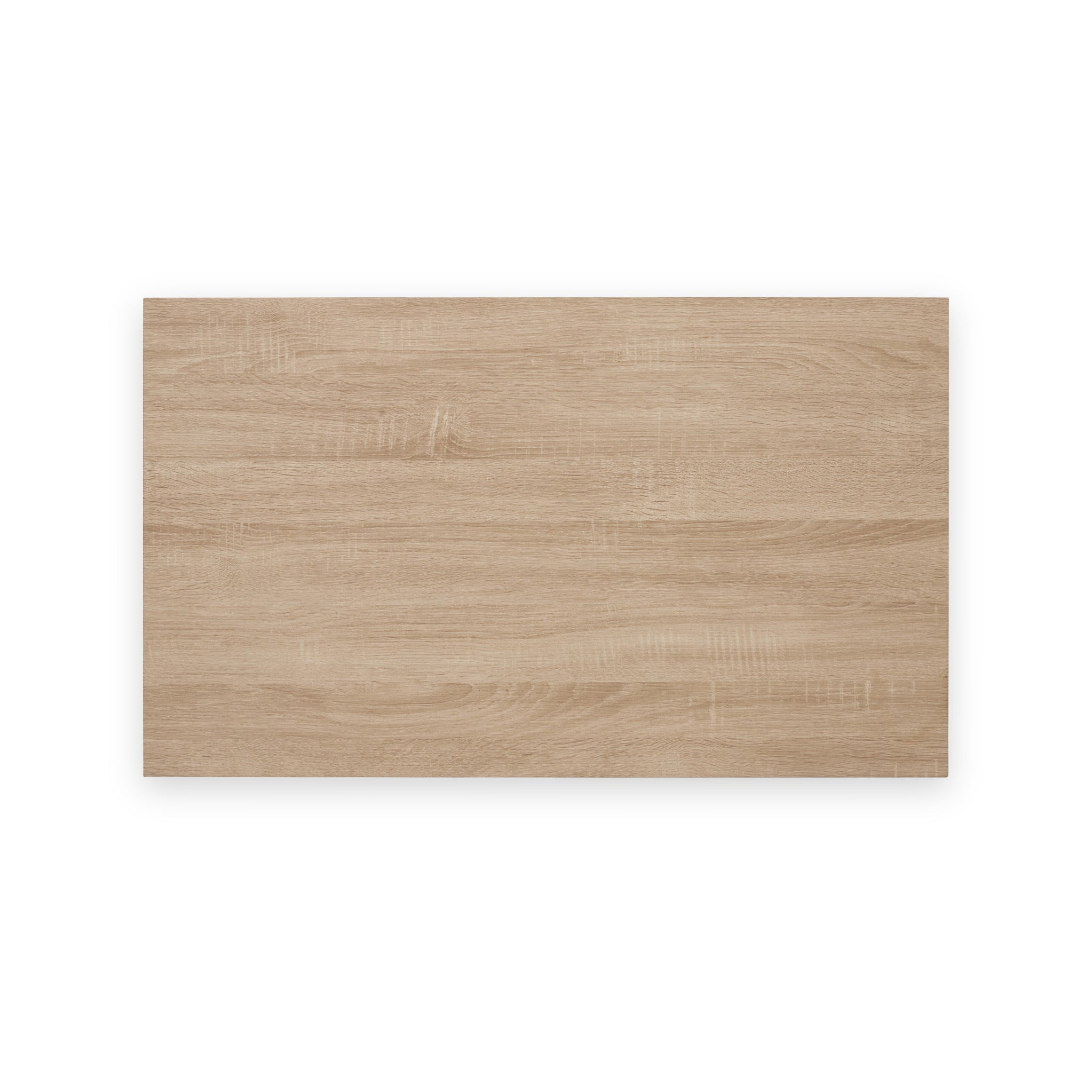 Jakob Oak 2 Drawer Grooved Coffee Table