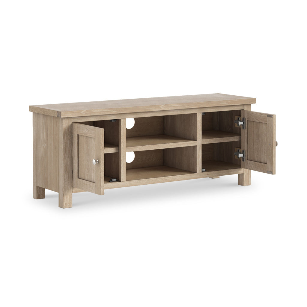 Farro Washed Oak 120cm TV Stand