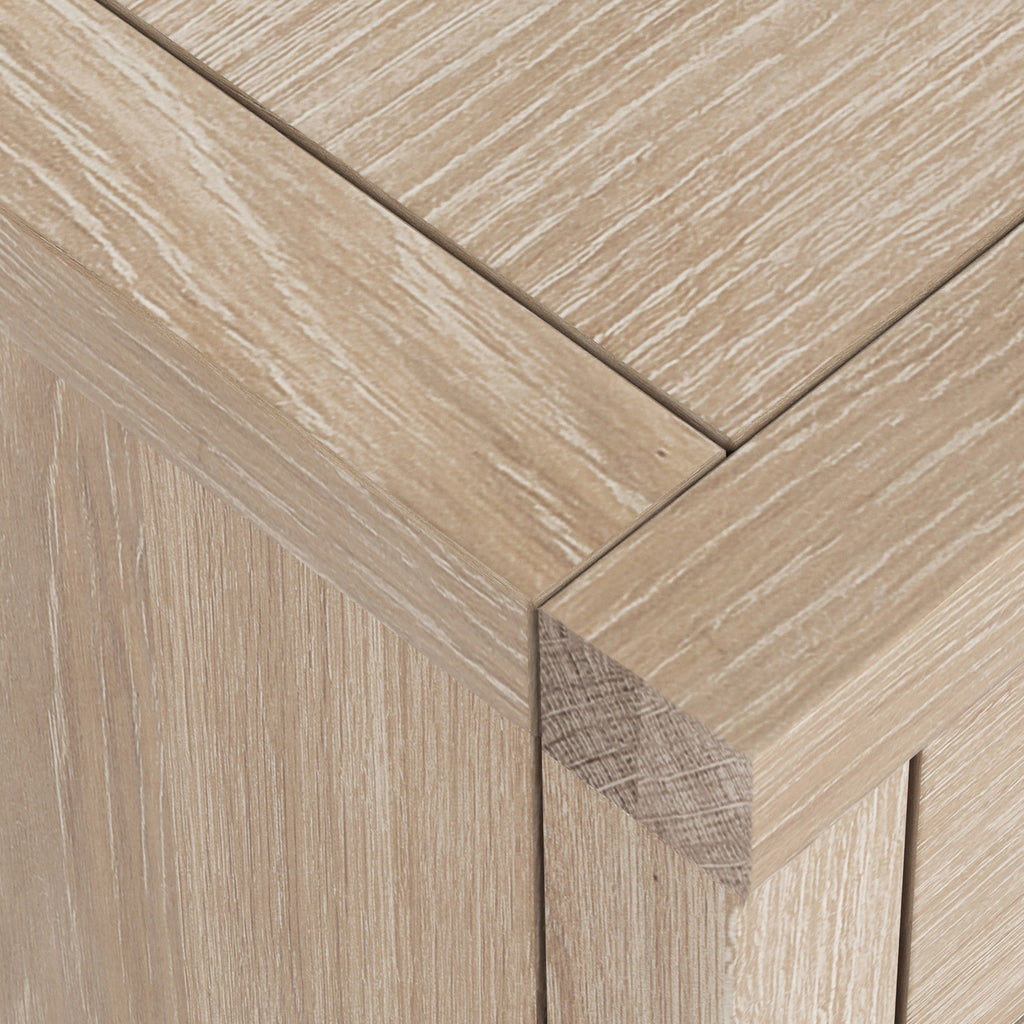 Farro Washed Oak 180cm Extra Wide TV Stand