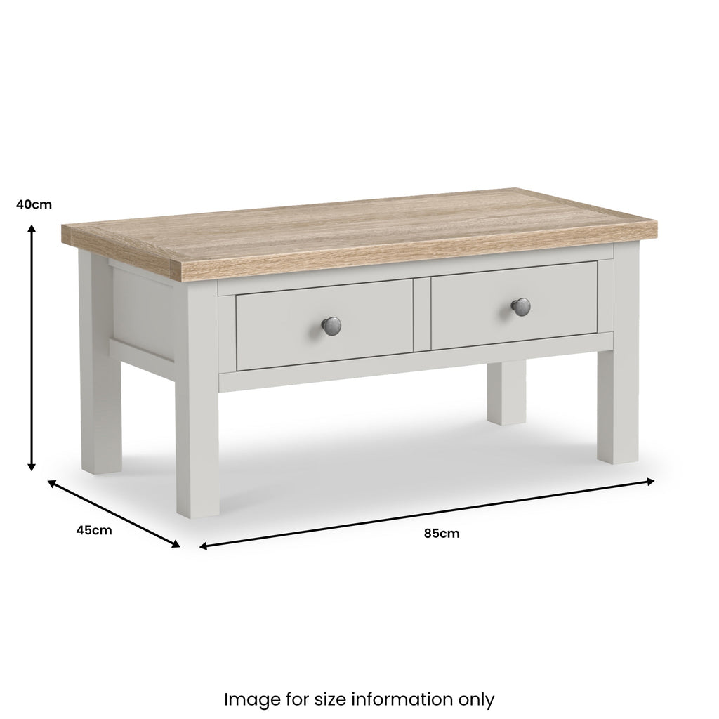 Trelan Coffee Table with Drawer