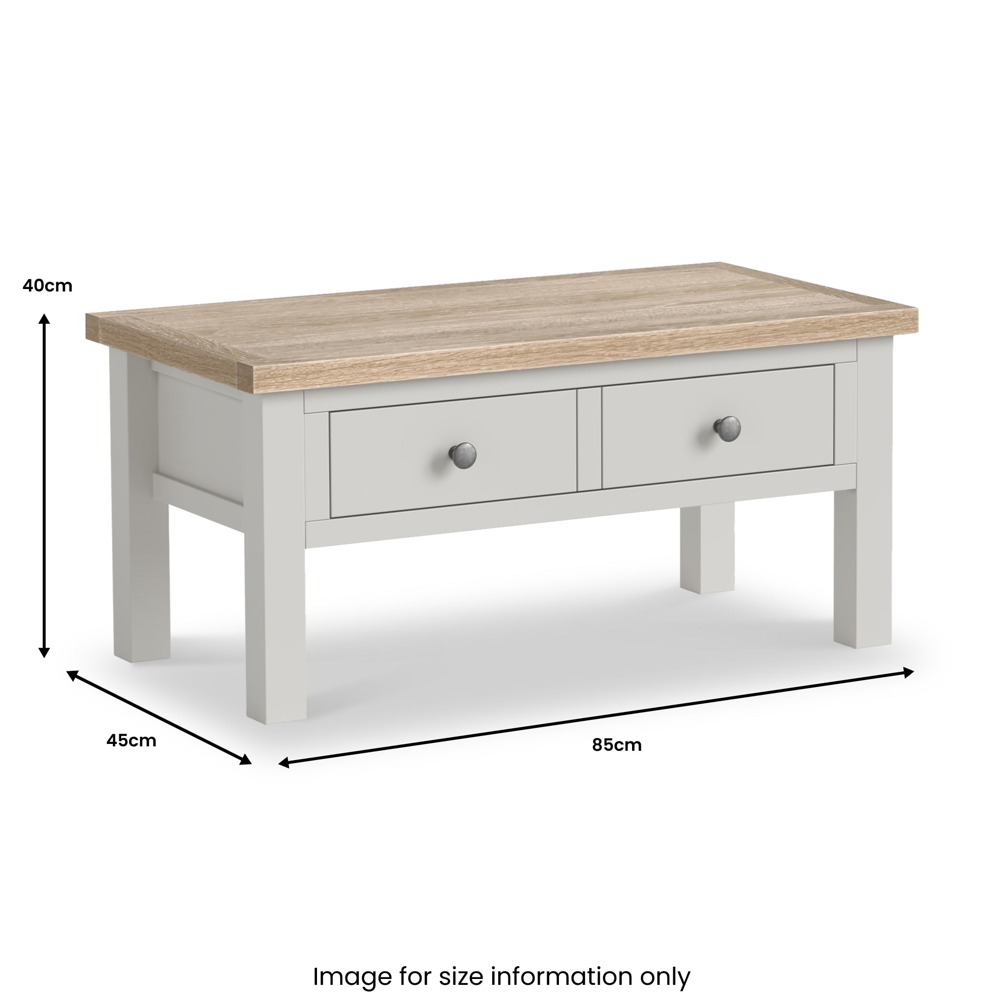 Trelan Coffee Table with Drawer