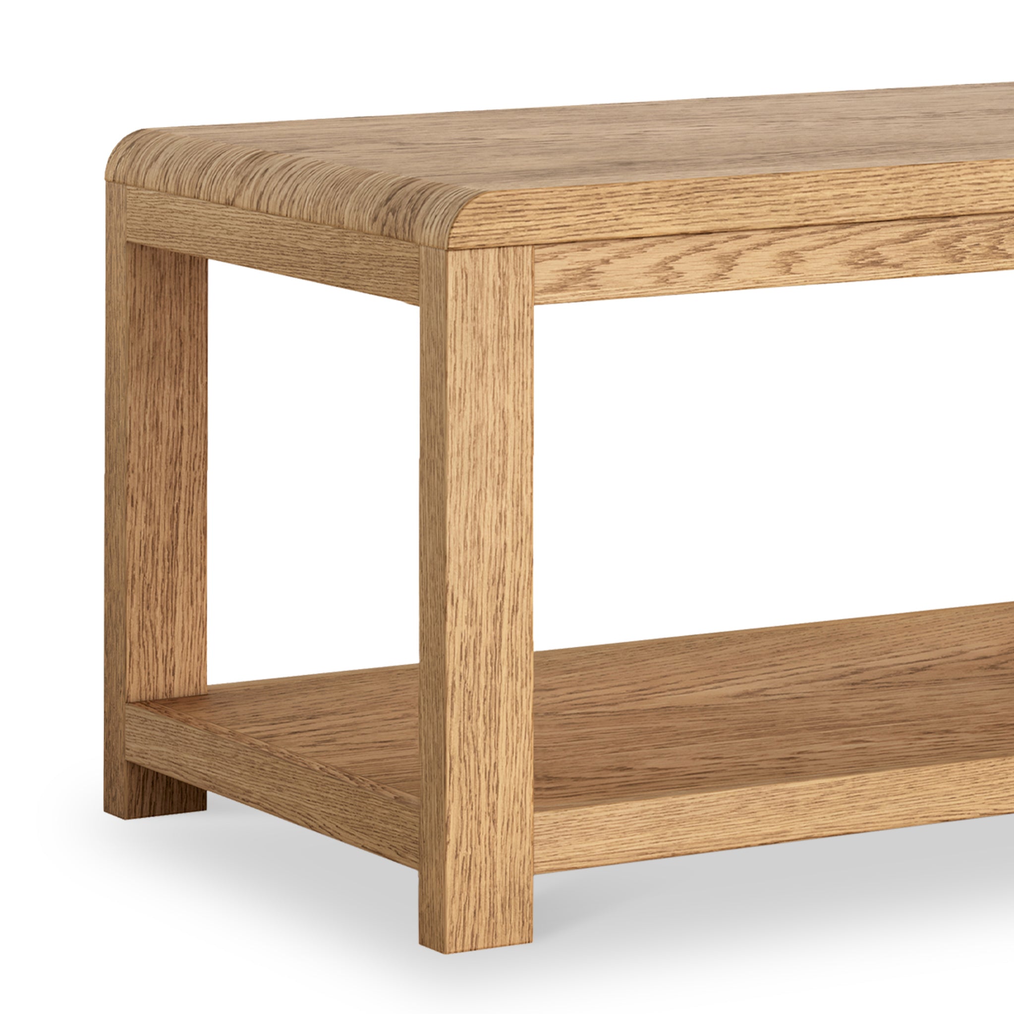 Penryn Oak Coffee Table with Shelf