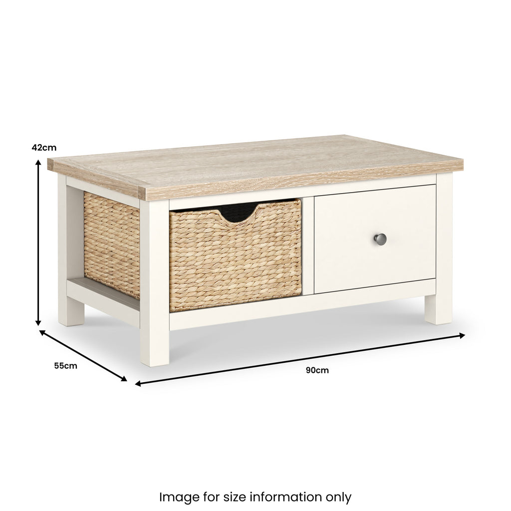 Farro Basket Coffee Table