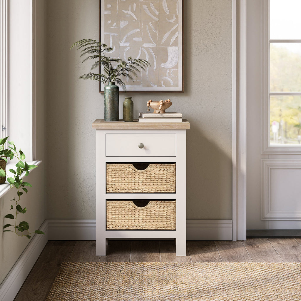 Farro Basket Telephone Table