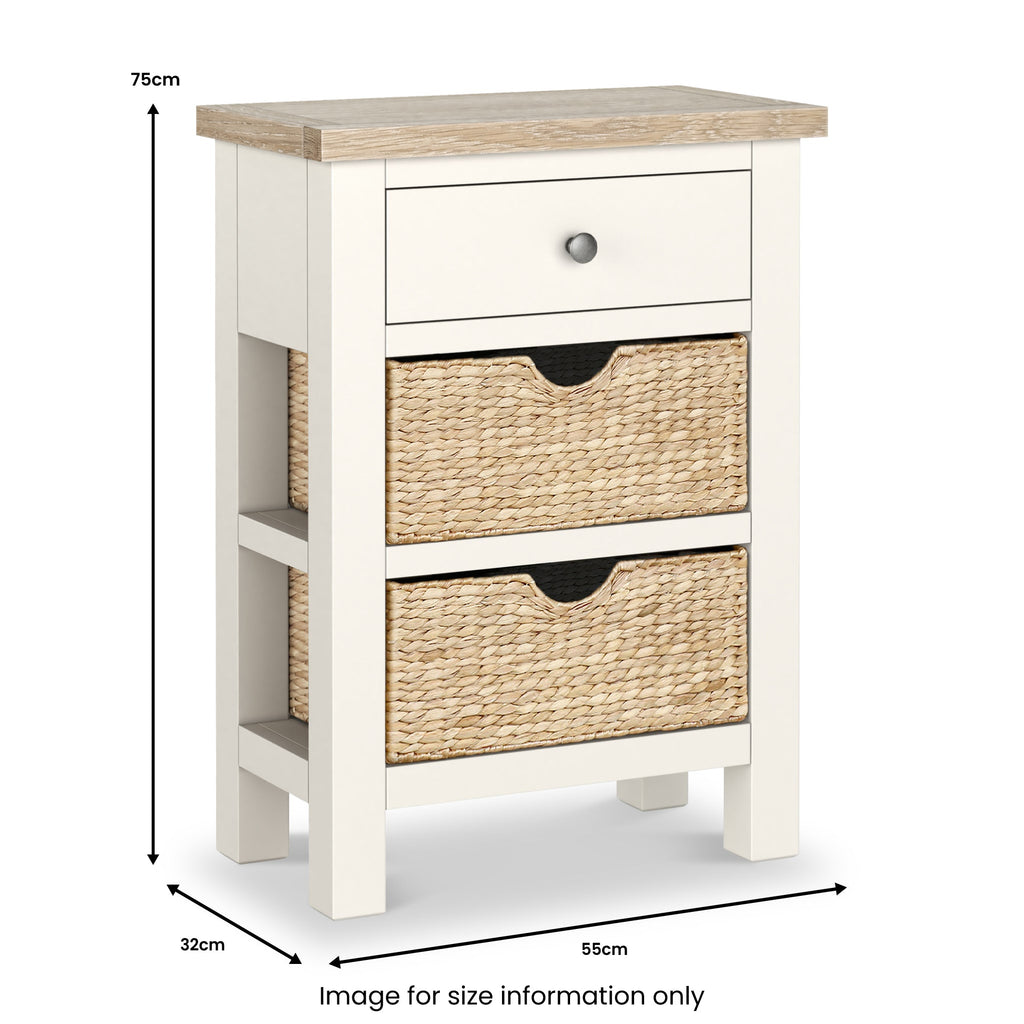 Farro Basket Telephone Table