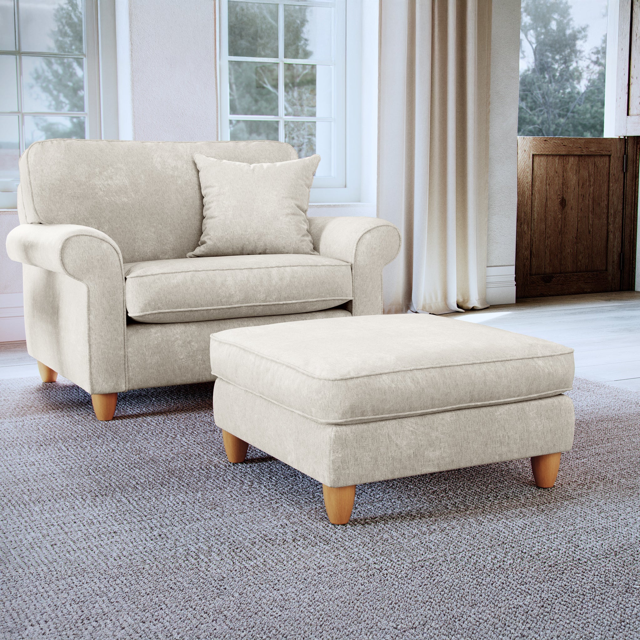 Ashbury Footstool