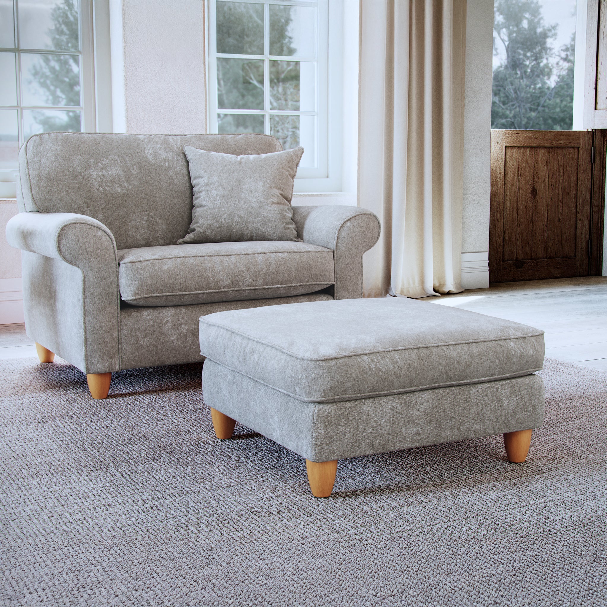 Ashbury Footstool