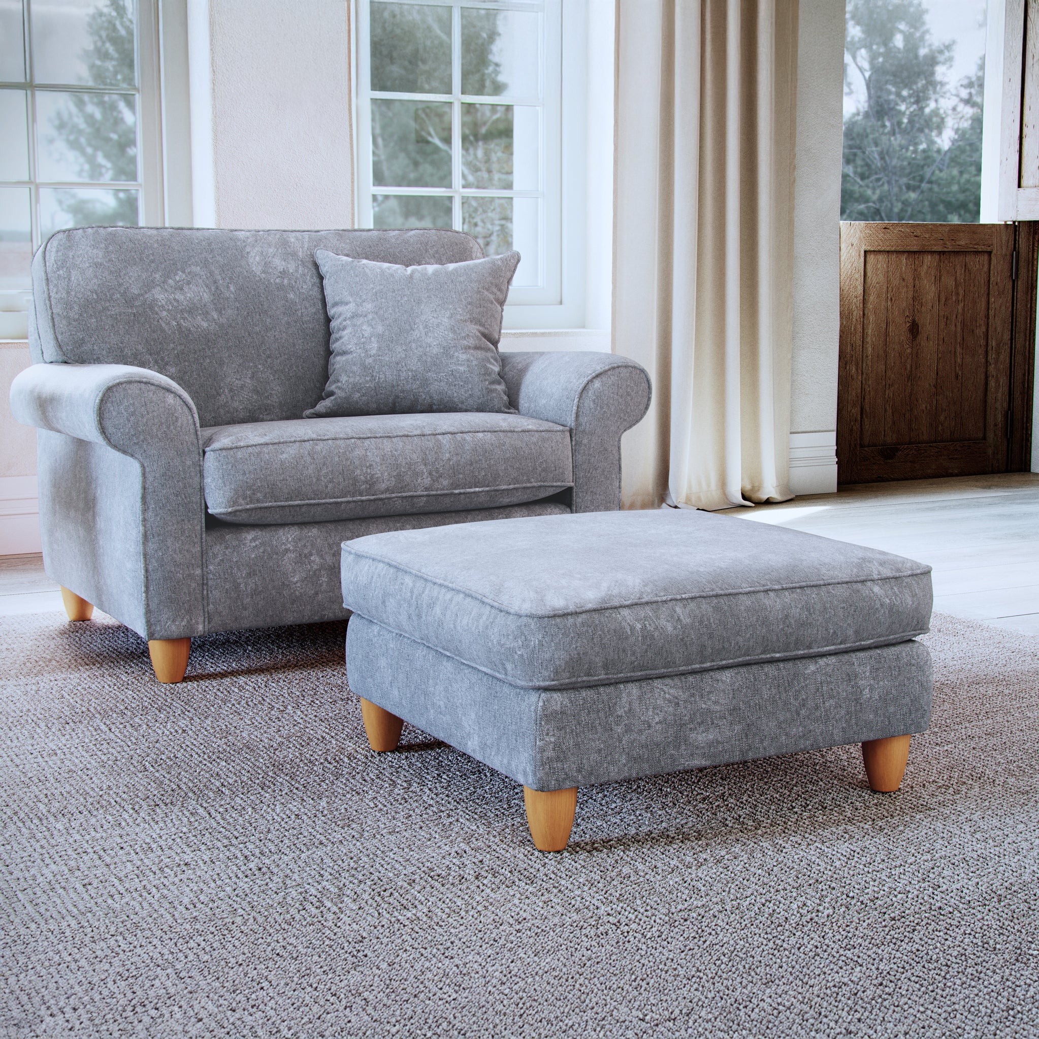 Ashbury Footstool