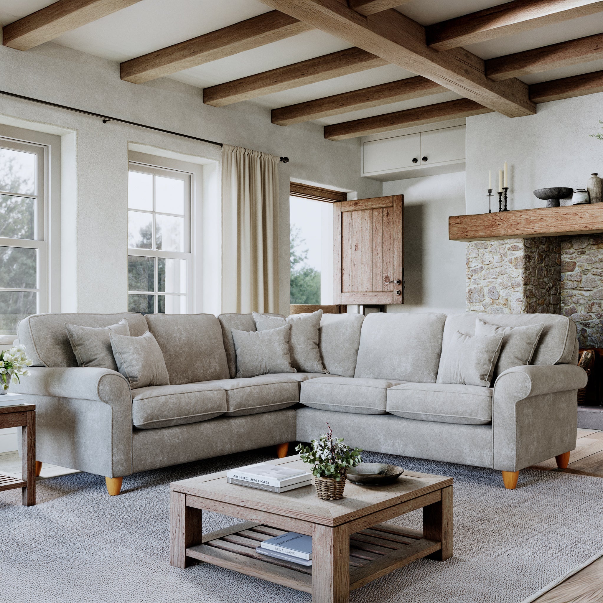 Ashbury Large Corner Sofa