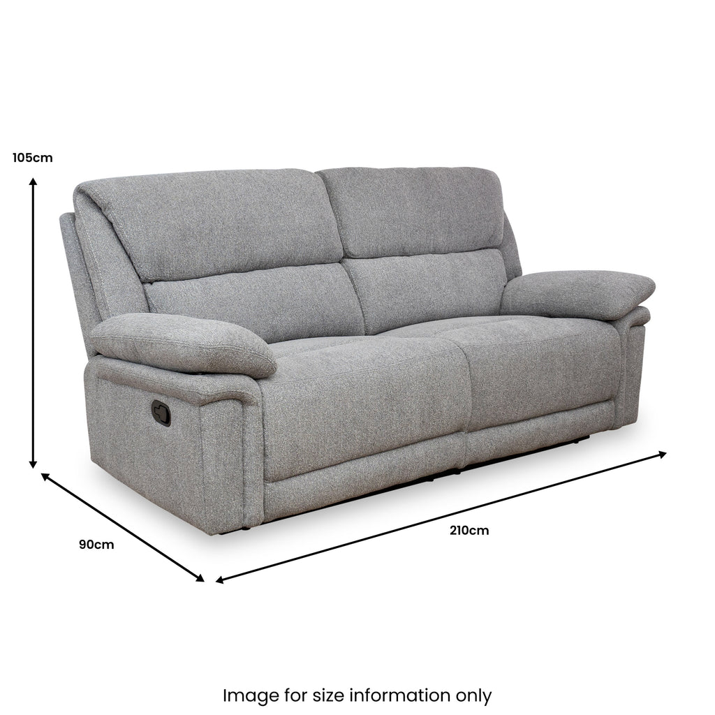 Fernsby 3 Seater Manual Recliner