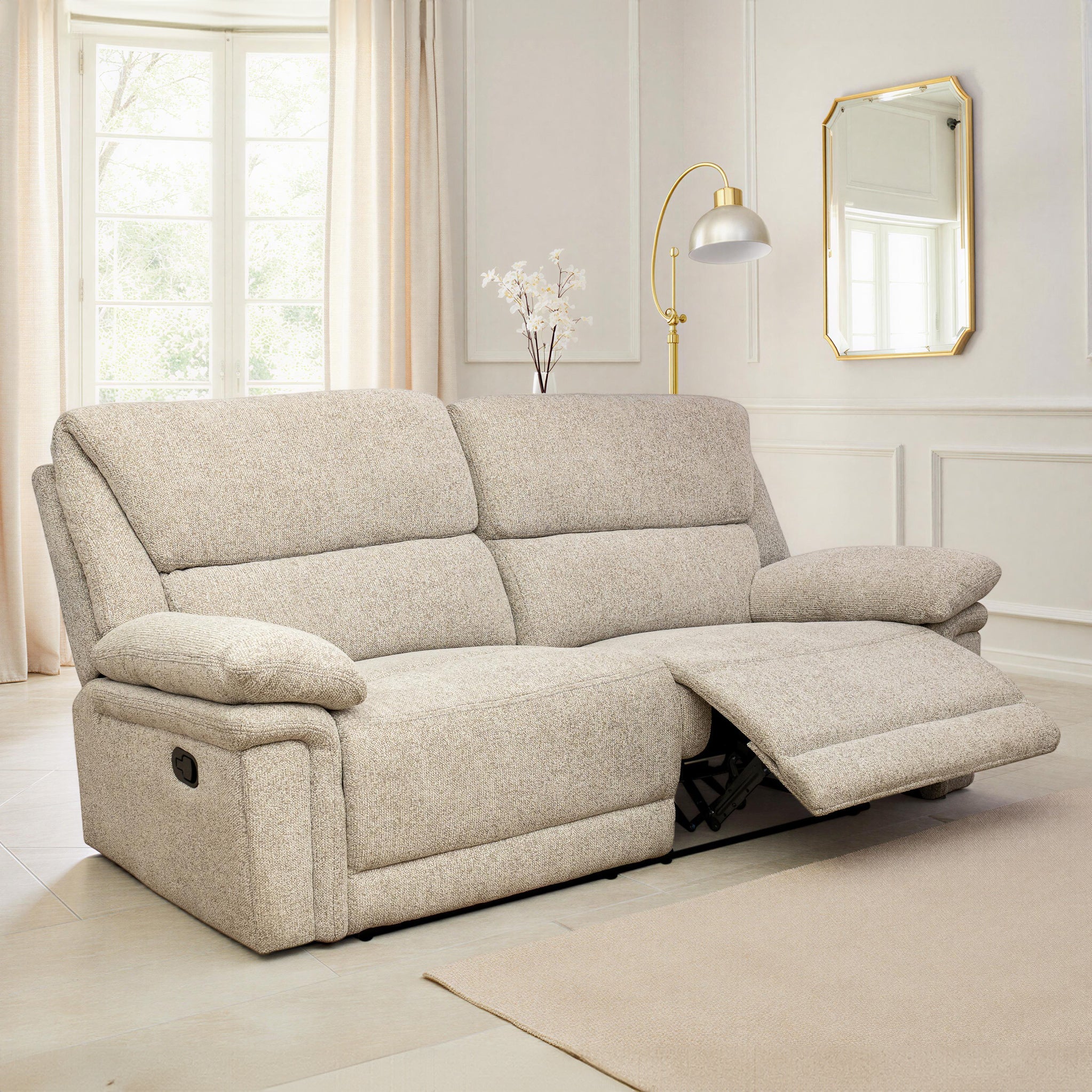 Fernsby 3 Seater Manual Recliner