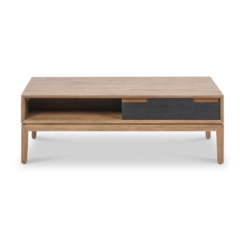 Gio Acacia 2 Drawer Coffee Table