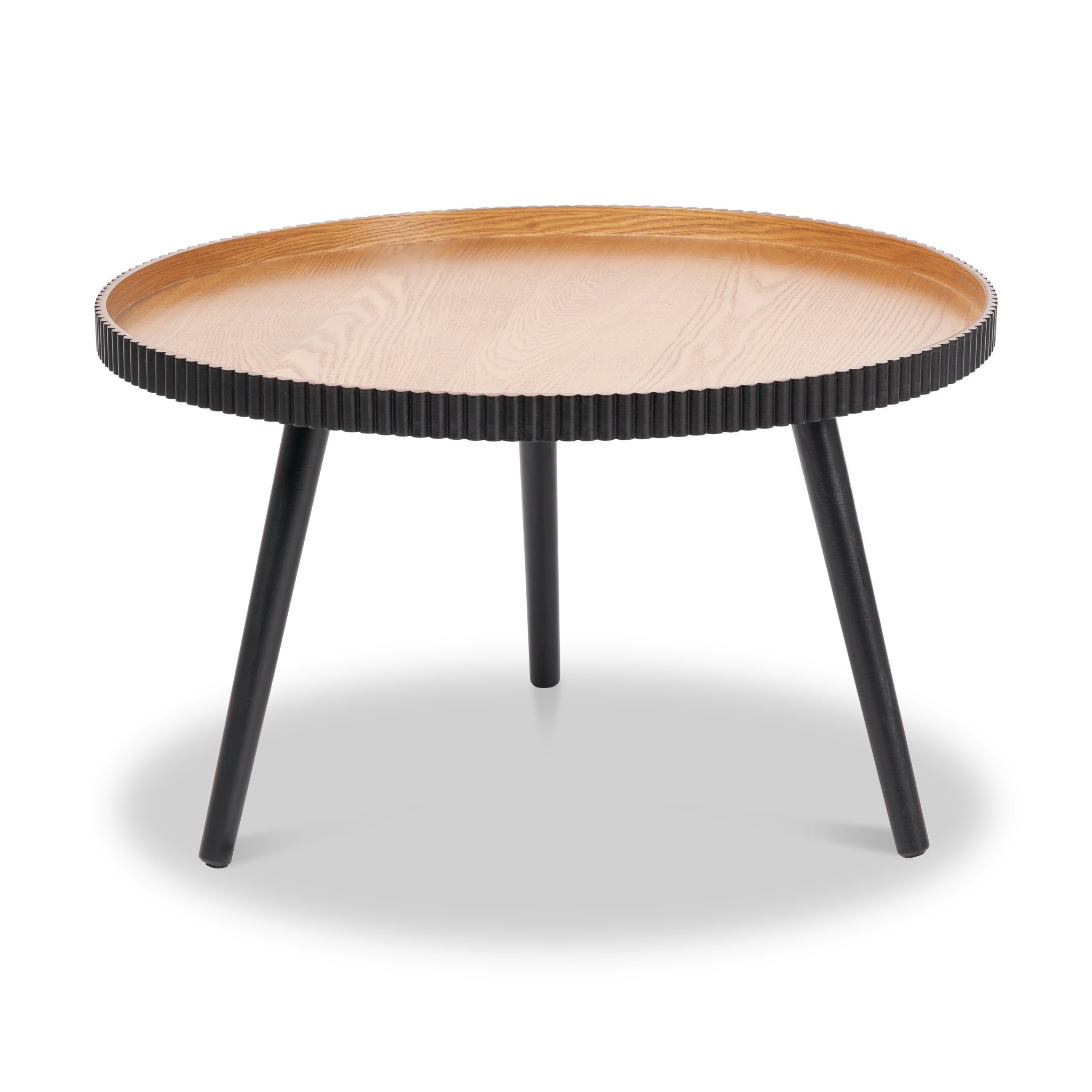 Hammond Pine Fluted Edge Coffee Table