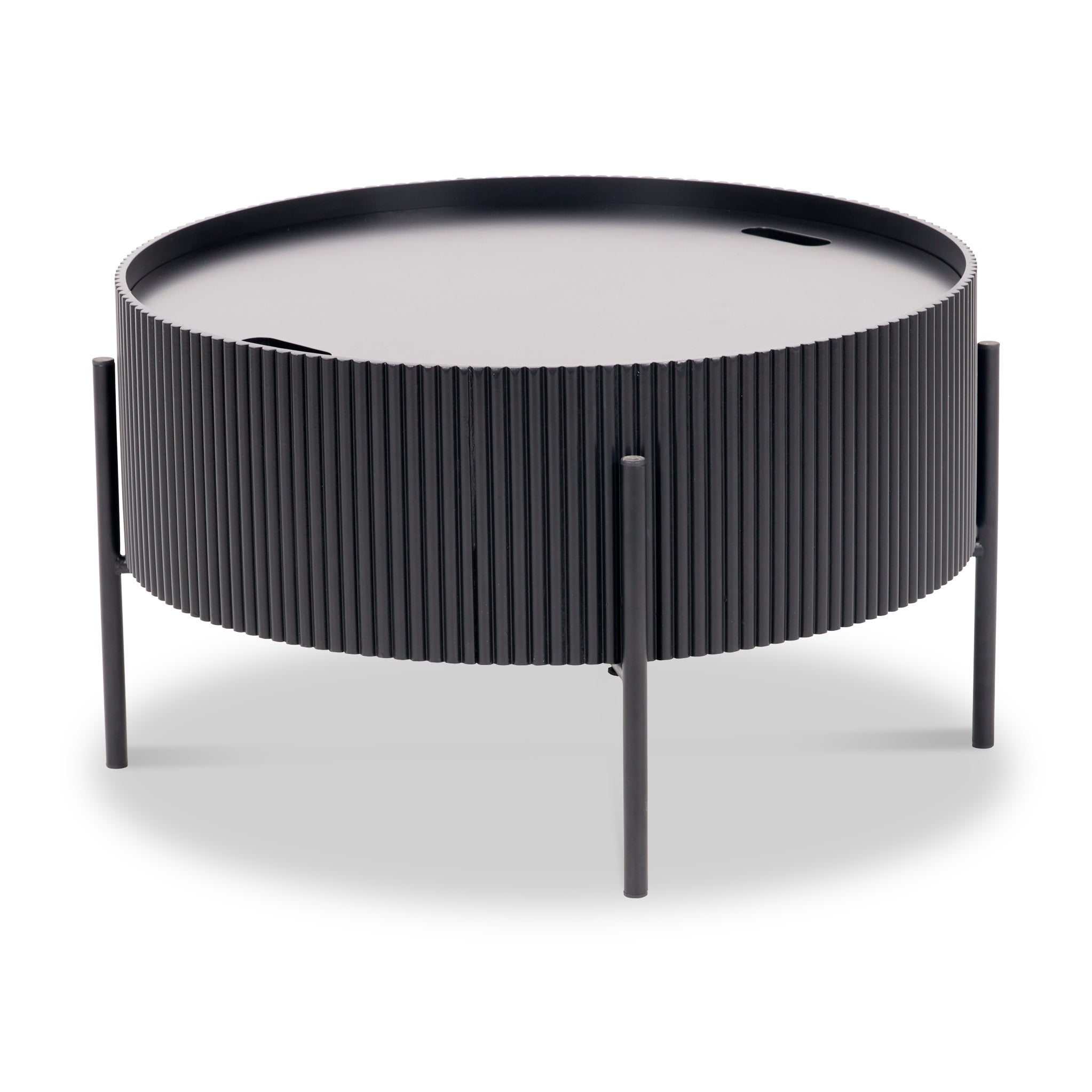 Henderson Fluted Edge Storage Coffee Table