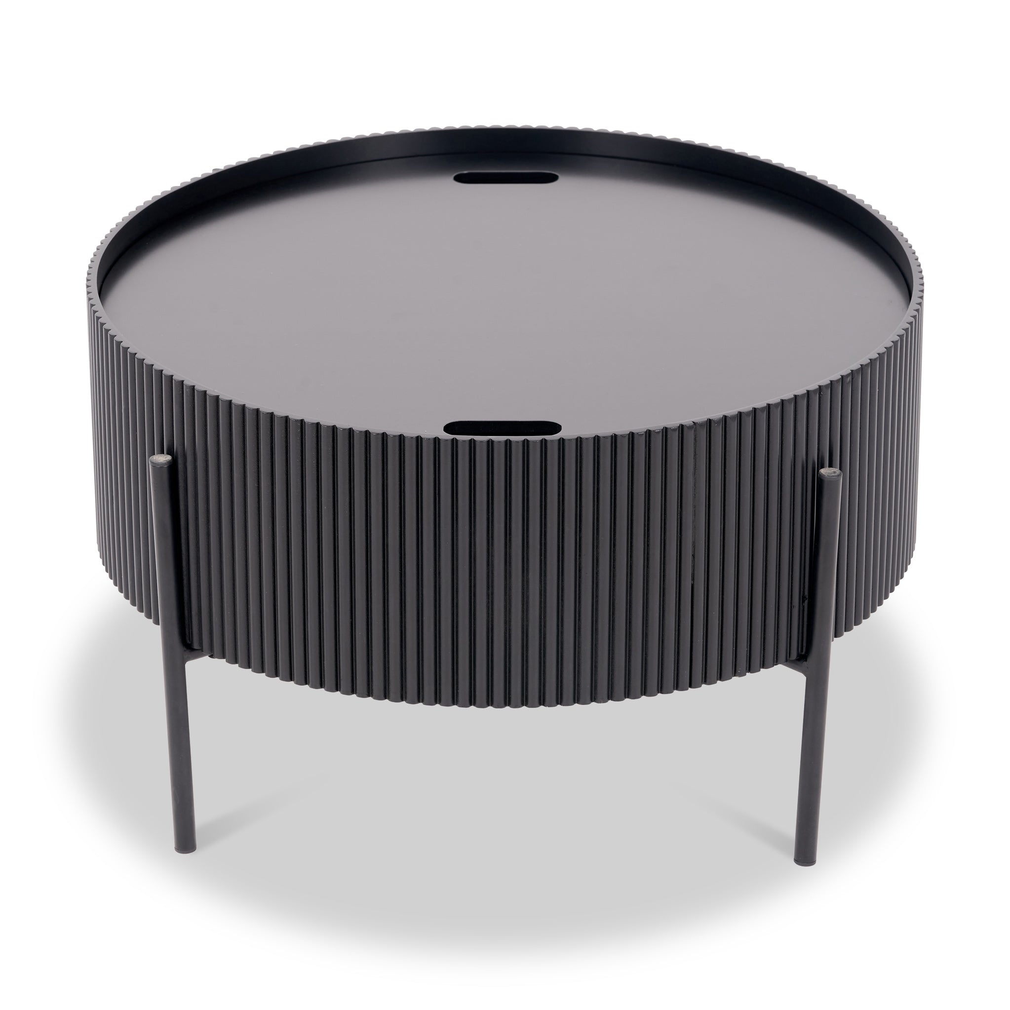 Henderson Fluted Edge Storage Coffee Table