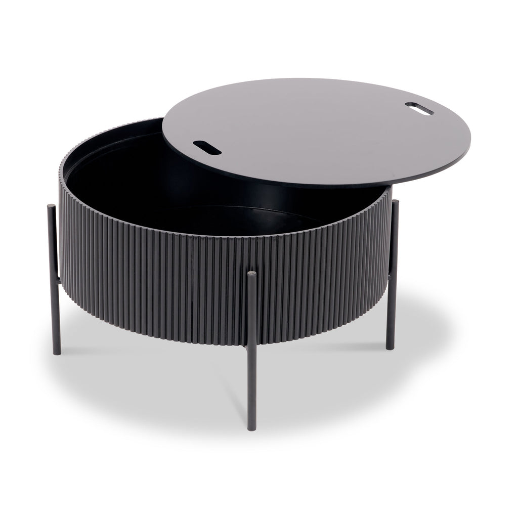 Henderson Fluted Edge Storage Coffee Table