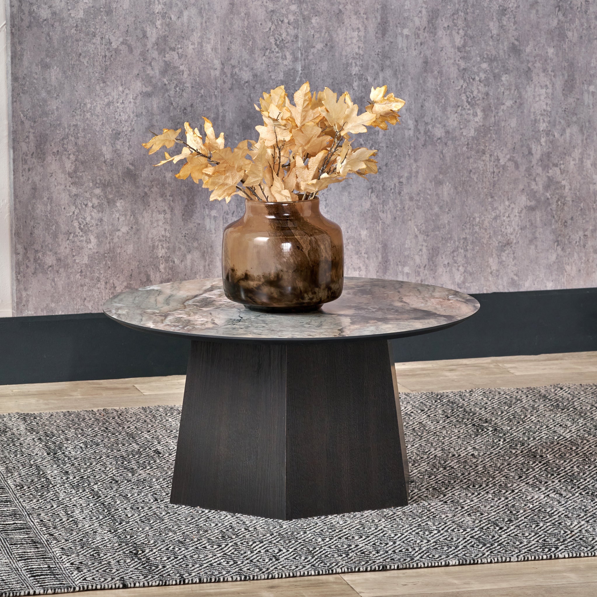 Myana Marble Effect Coffee Table