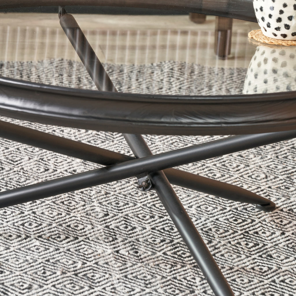 Elwood Glass Coffee Table