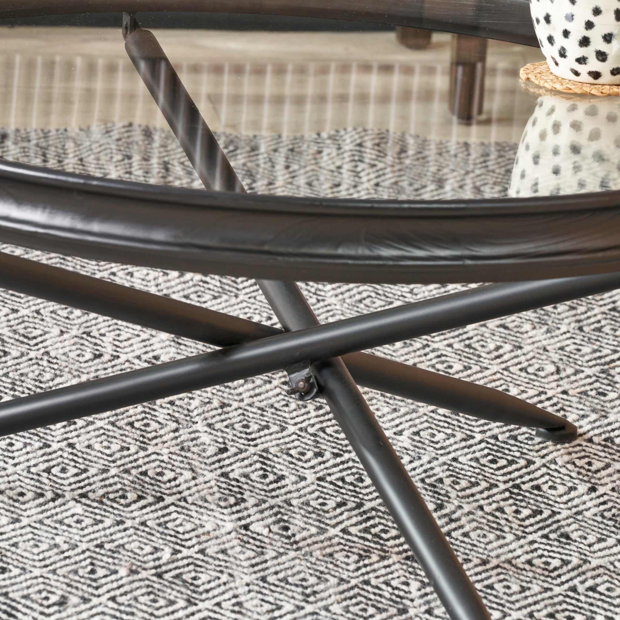 Elwood Glass Coffee Table