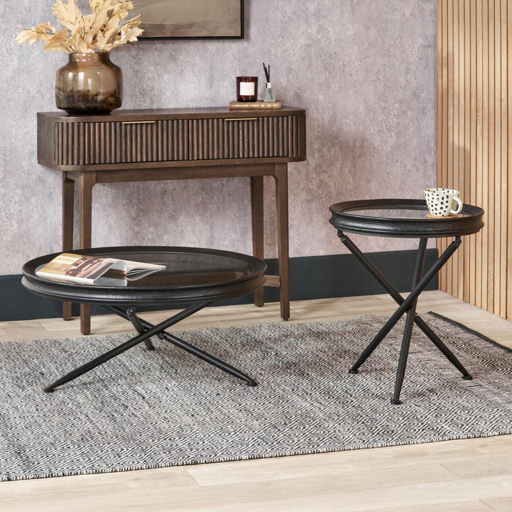 Elwood Glass Coffee Table