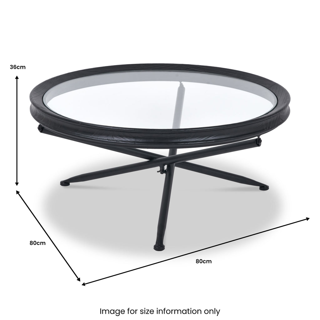 Elwood Glass Coffee Table