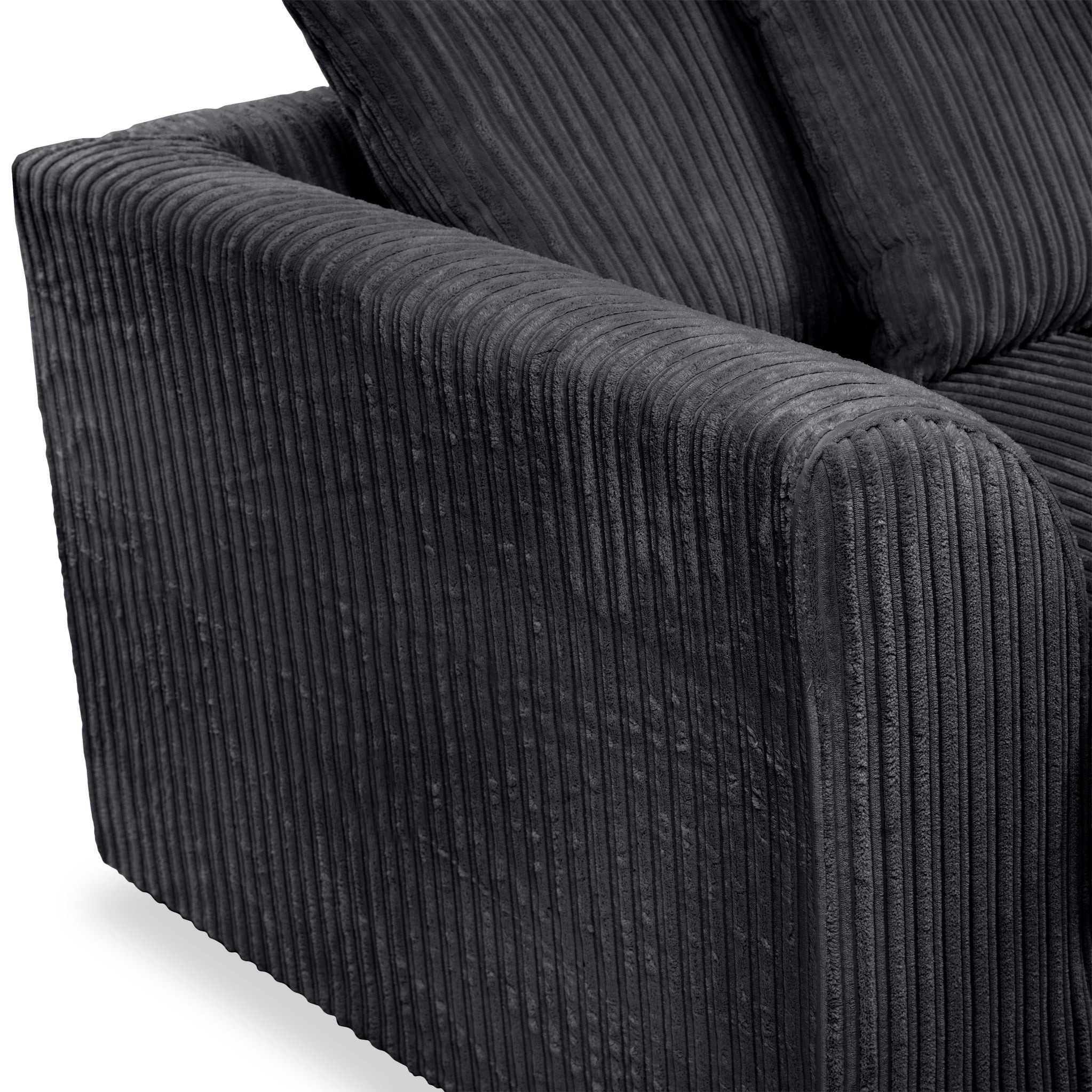 Bletchley Jumbo Cord Chaise Sofa