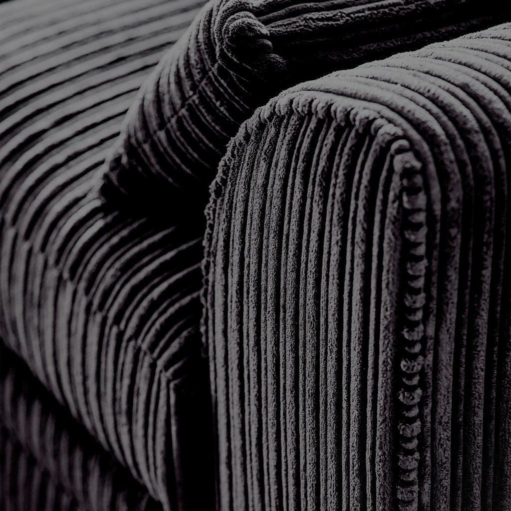 Bletchley Jumbo Cord Chaise Sofa