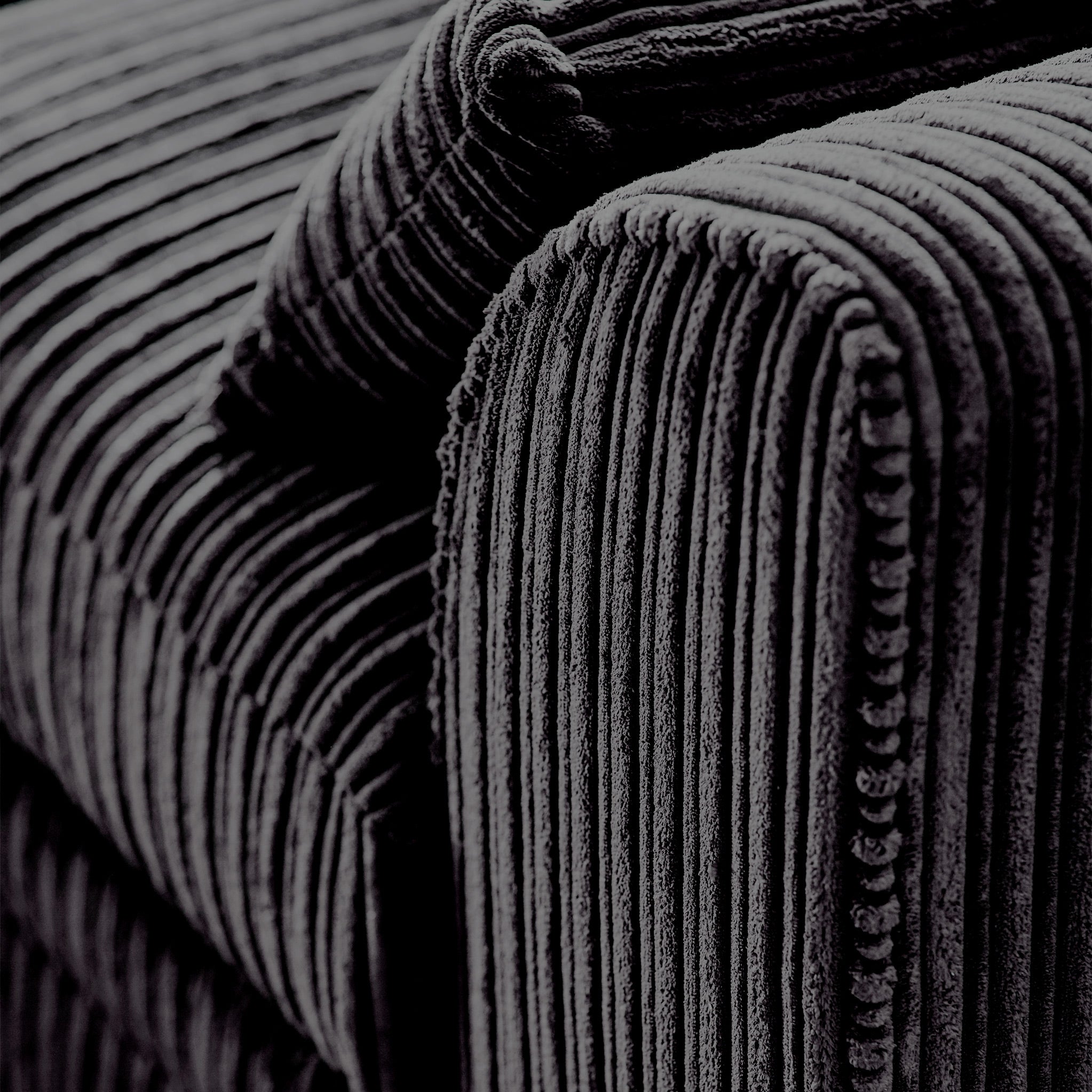 Bletchley Jumbo Cord Chaise Sofa