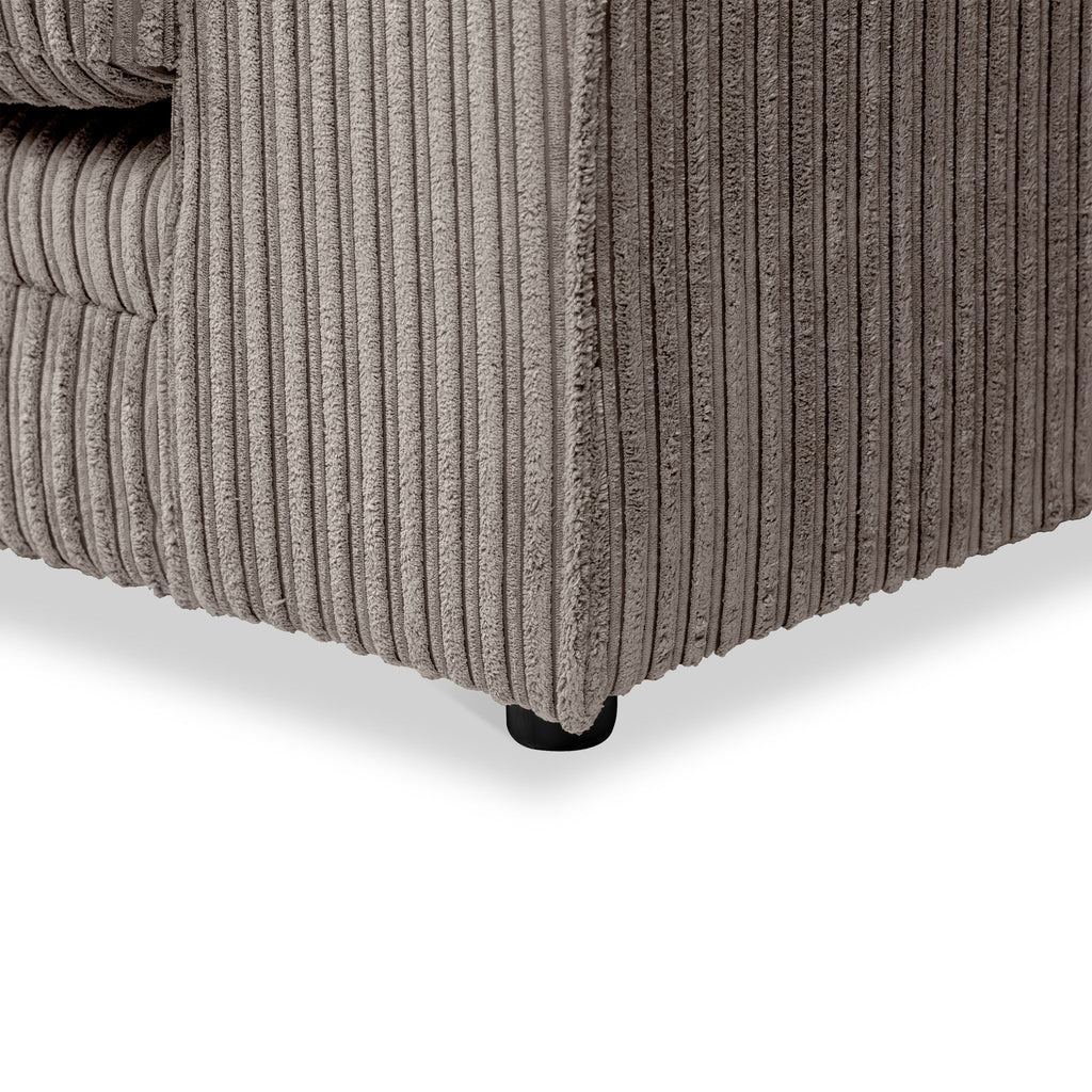 Bletchley Jumbo Cord Chaise Sofa