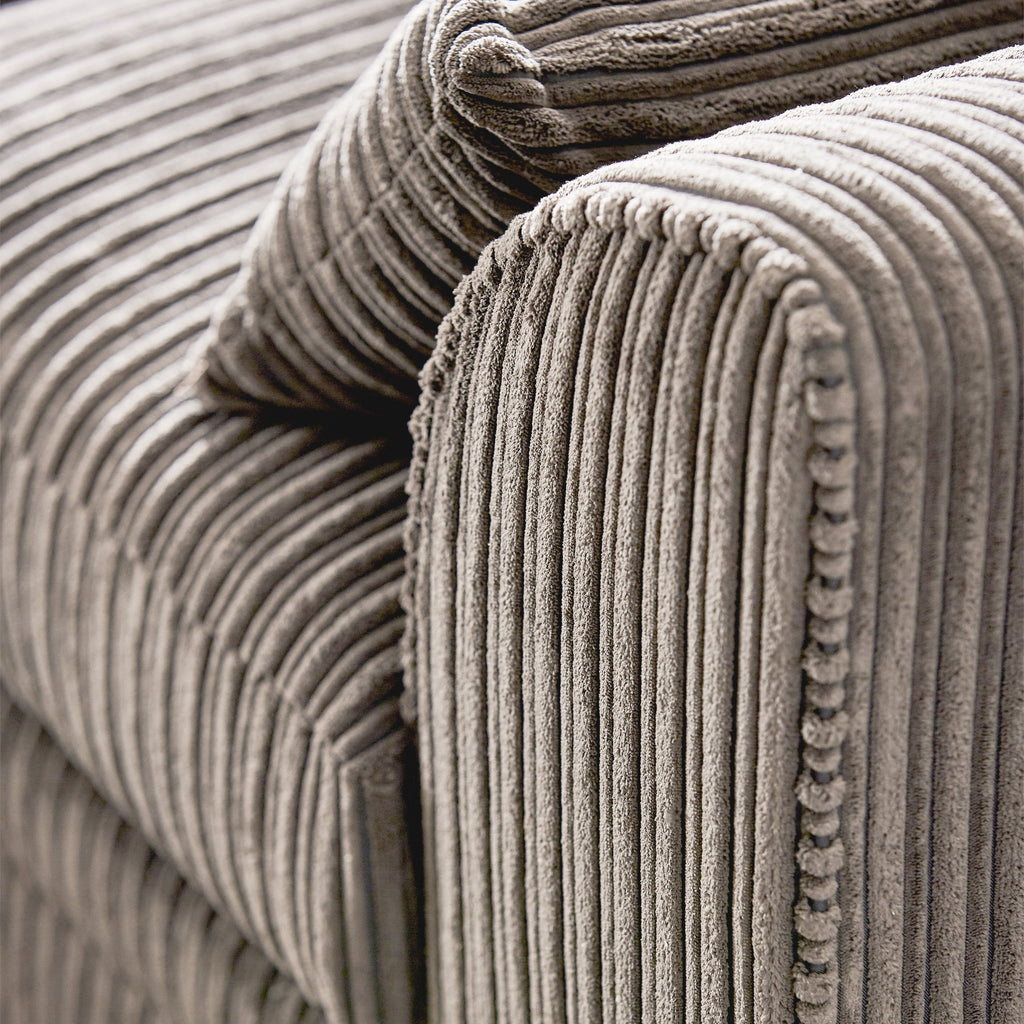 Bletchley Jumbo Cord Chaise Sofa