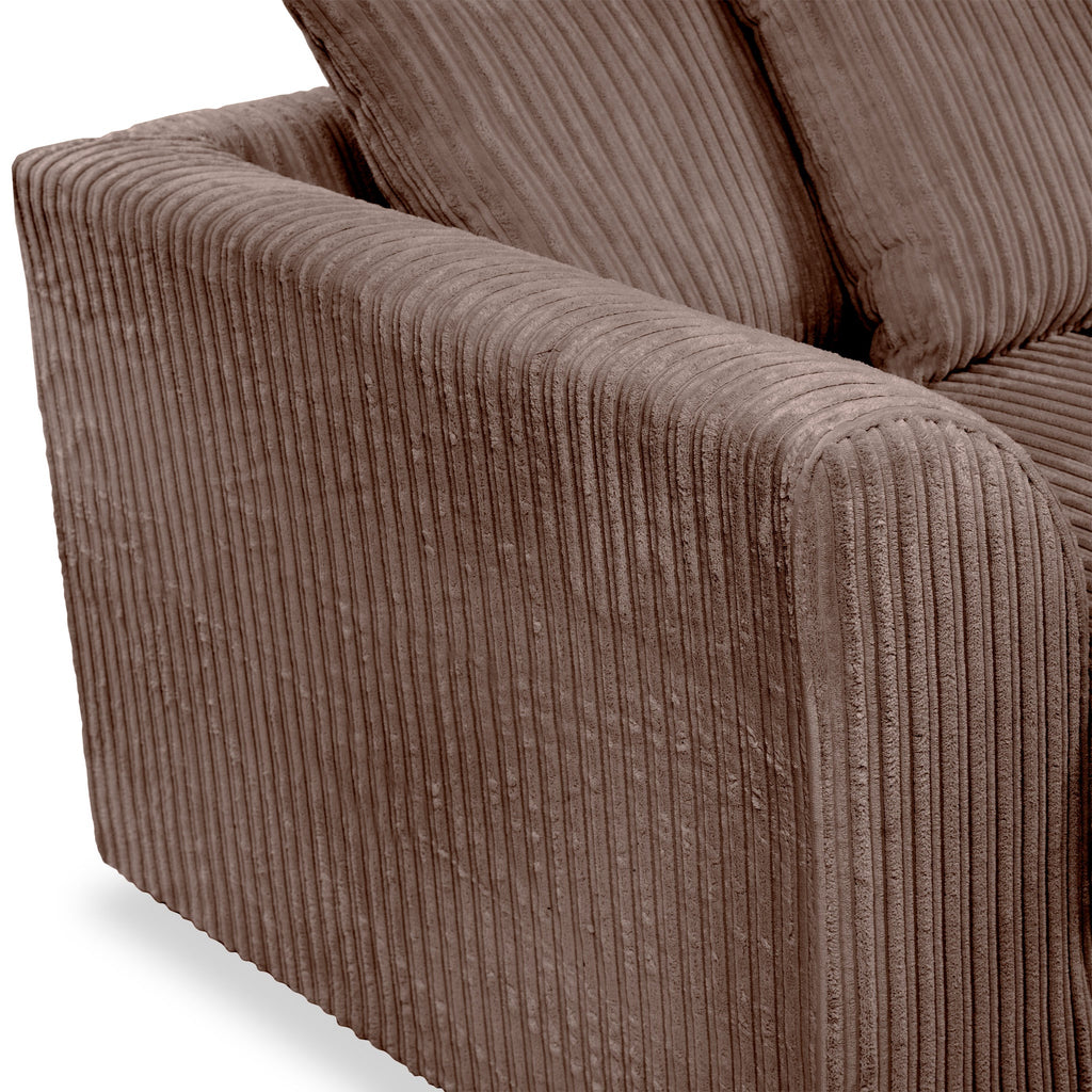 Bletchley Jumbo Cord Chaise Sofa