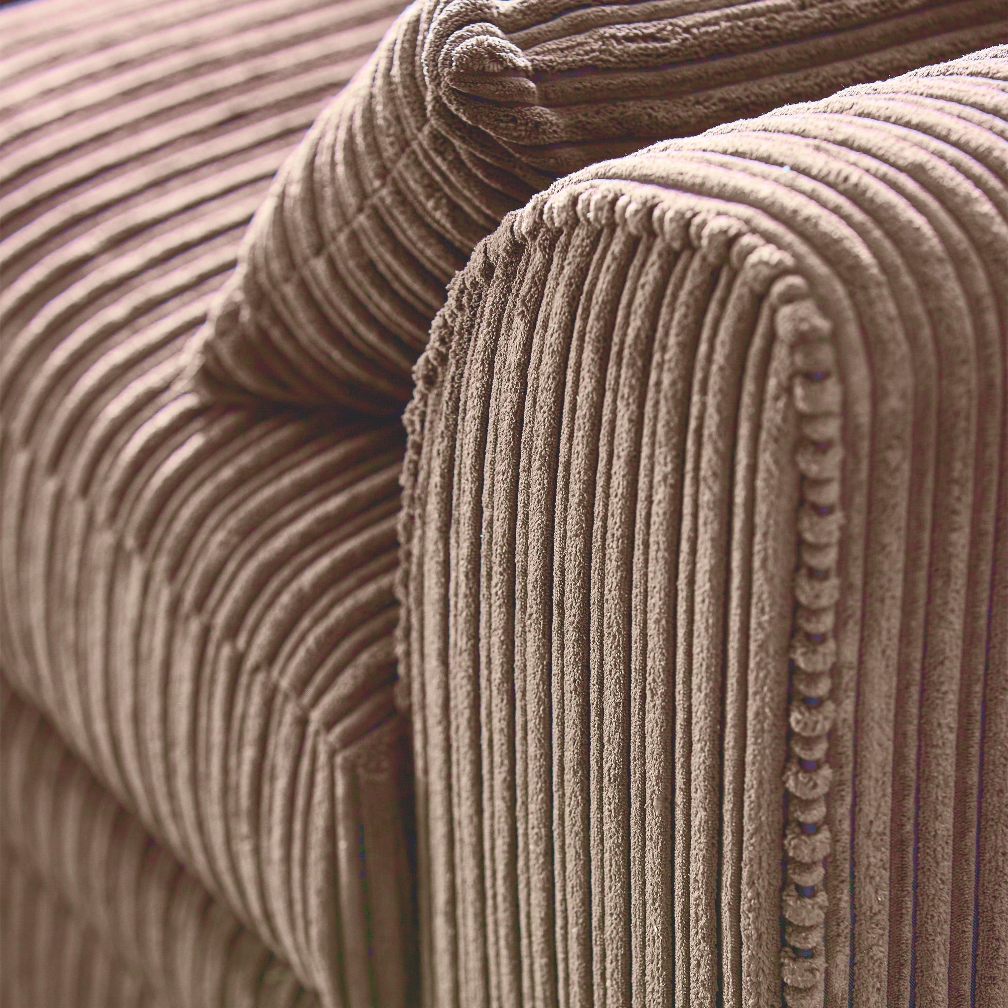 Bletchley Jumbo Cord Chaise Sofa