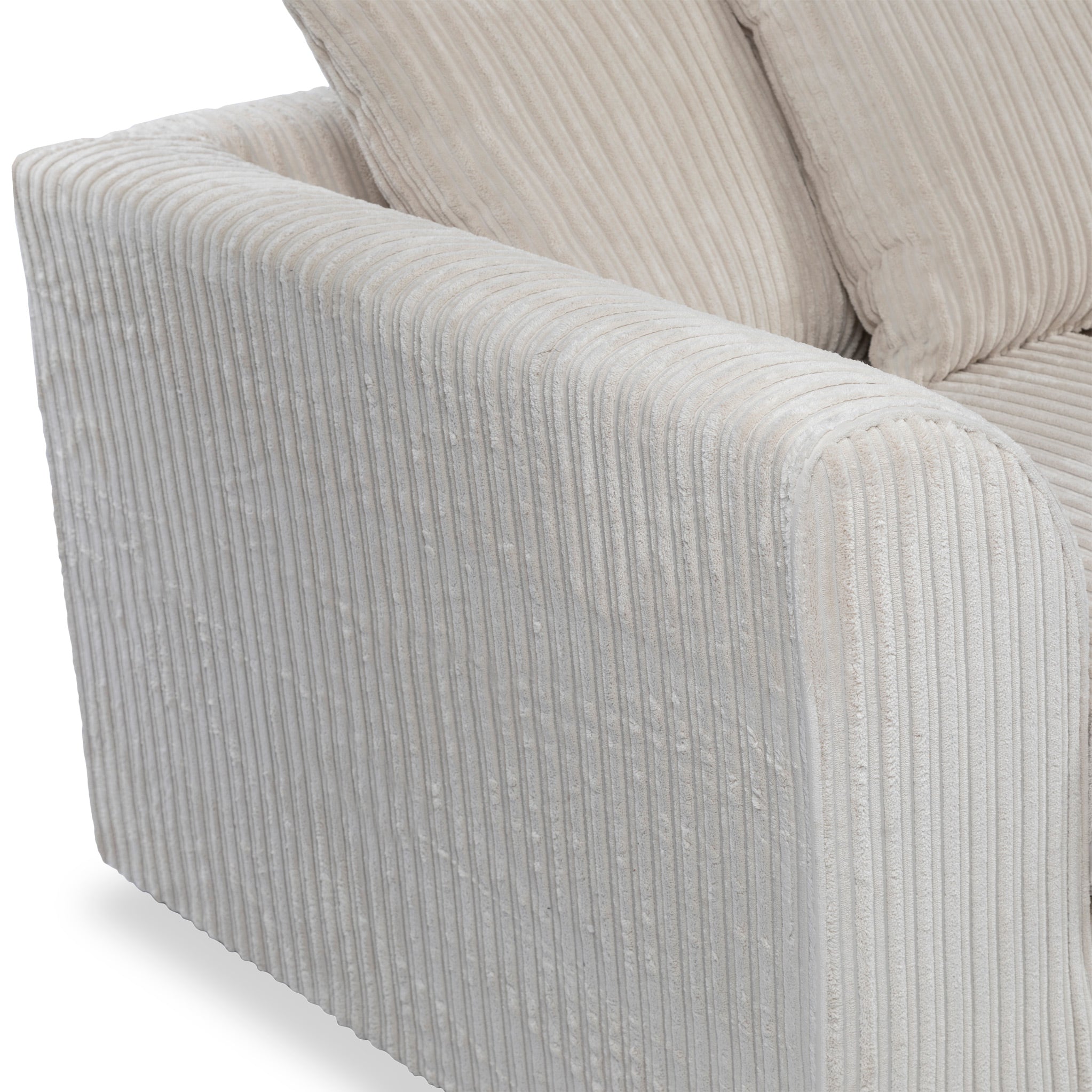 Bletchley Jumbo Cord Chaise Sofa