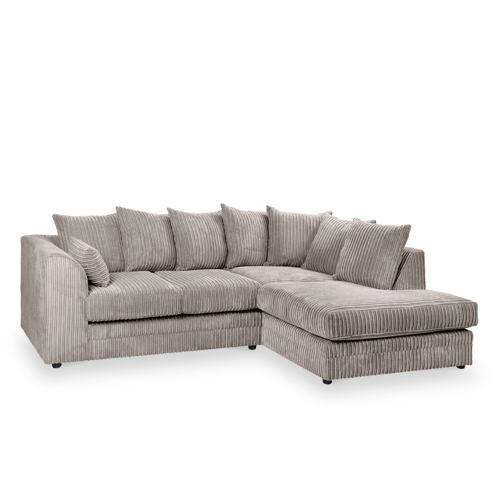 Bletchley Jumbo Cord Chaise Sofa