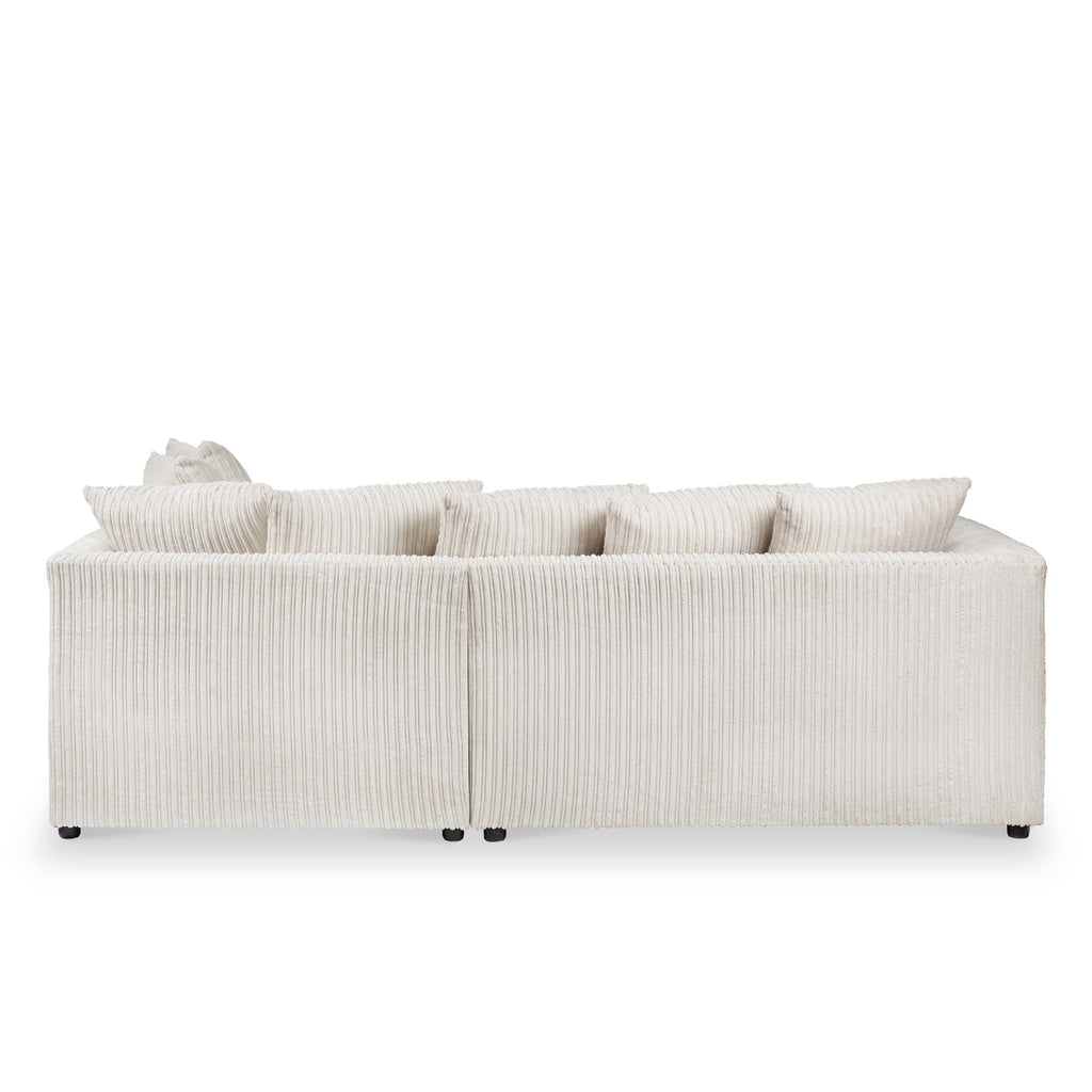 Bletchley Jumbo Cord Chaise Sofa