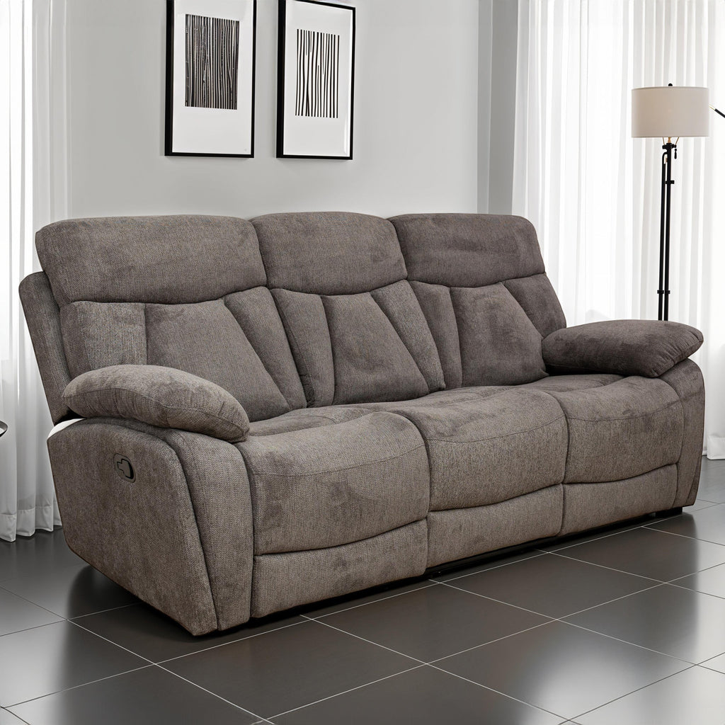 Yarbury 3 Seater Manual Recliner