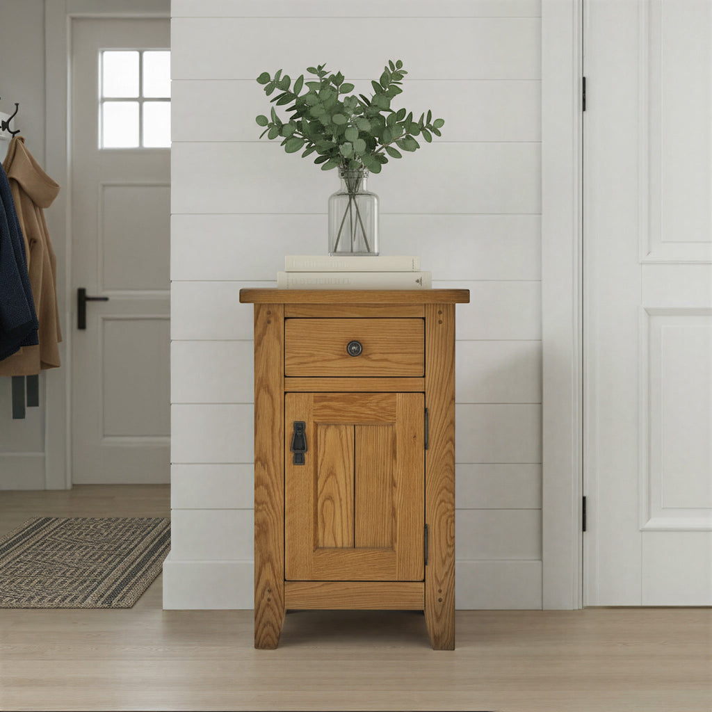 Broadway Oak Telephone Table
