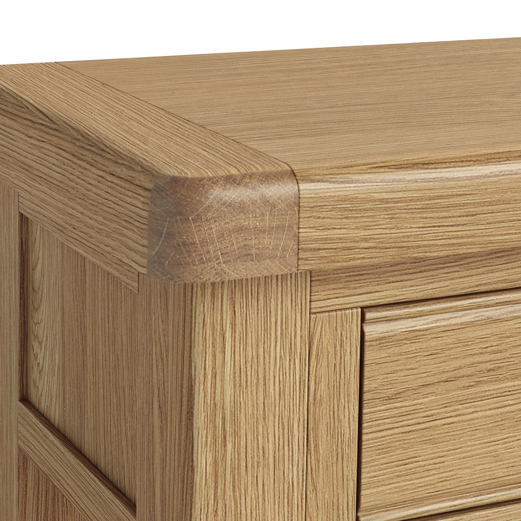 Portland Oak 1 Drawer Telephone Table
