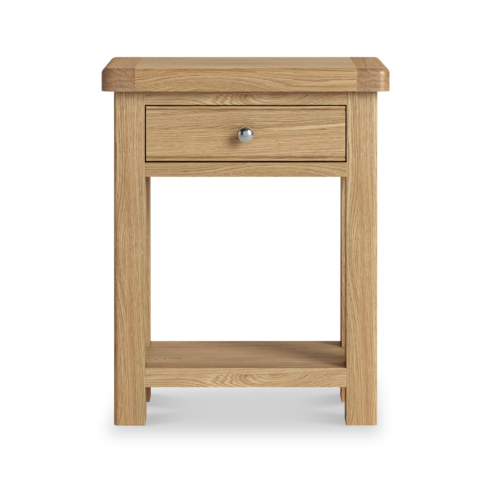 Portland Oak 1 Drawer Telephone Table